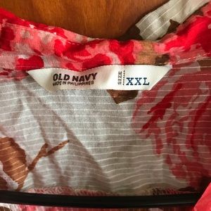Old Navy button down top